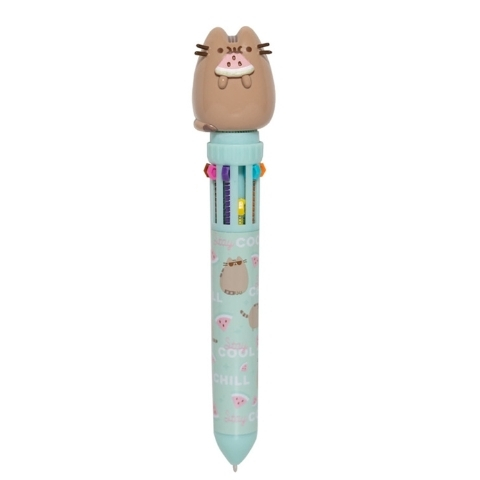 Esferografica 10 cores Pusheen
