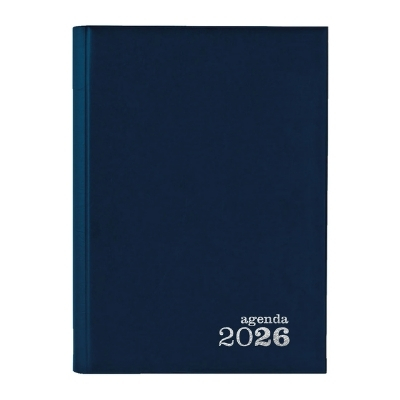 Agenda Secretária 1 Dia Classic Ambar 2026 azul