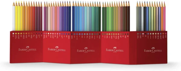 Lápis de cor FABER-CASTELL Arte Terapia caixa com 60 cores