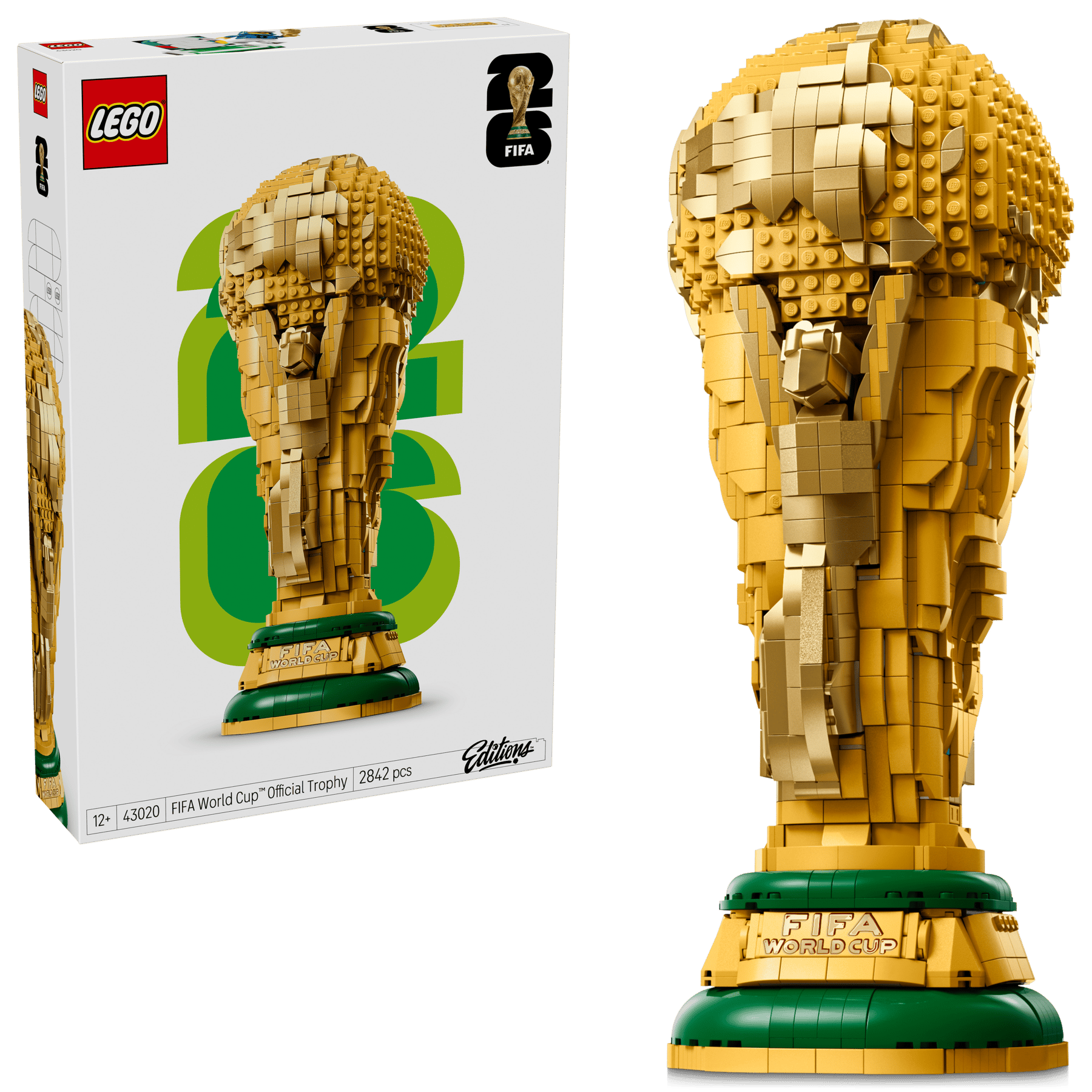 43020_boxprod_v29 LEGO Troféu Oficial do Campeonato do Mundo™ da FIFA
