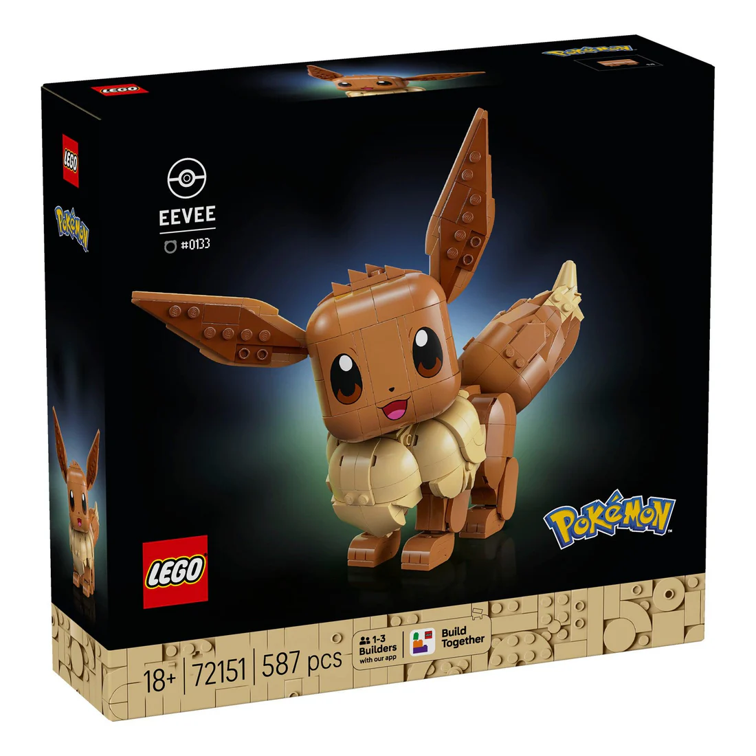 8721443_direito_embalagem LEGO Pokémon - Eevee - 72151