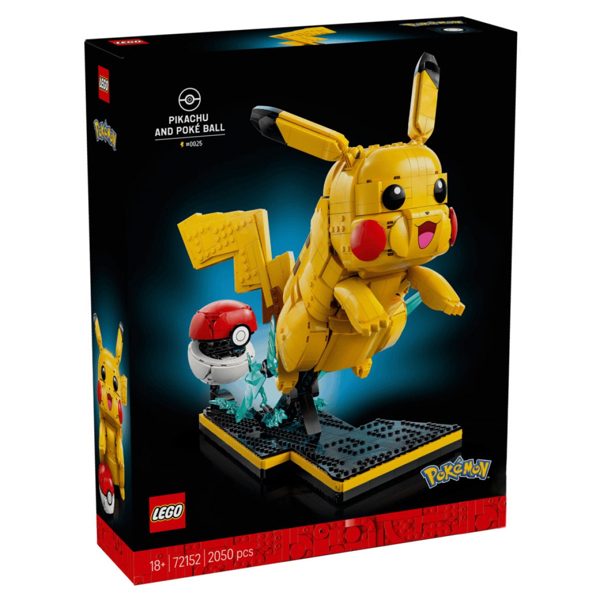 P195510 LEGO Pikachu e Pokebola 72152