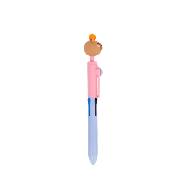 mrw-8445641075697-twist-action-multicolour-pen-capybara_un_05 Caneta multicolor giratória – Capivara Mr. Wonderful