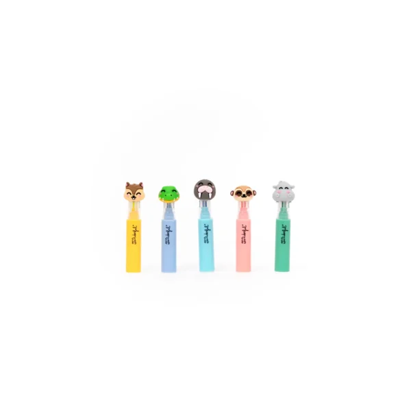 mrw-8445641075710-set-of-5-mini-highlighters-with-characters-wonder-comic_un_03 Conjunto de 5 mini marcadores com personagens – Wonder Comic