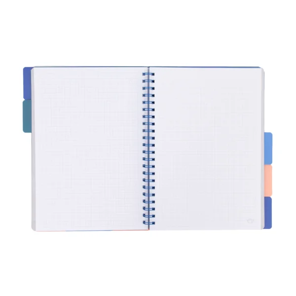 mrw-8445641076168-a4-notebook-with-fold-out-tabbed-dividers-after-class-slay-all-day_un_05 Caderno A5 com separadores After Class Mr. wonderful- Slay all day