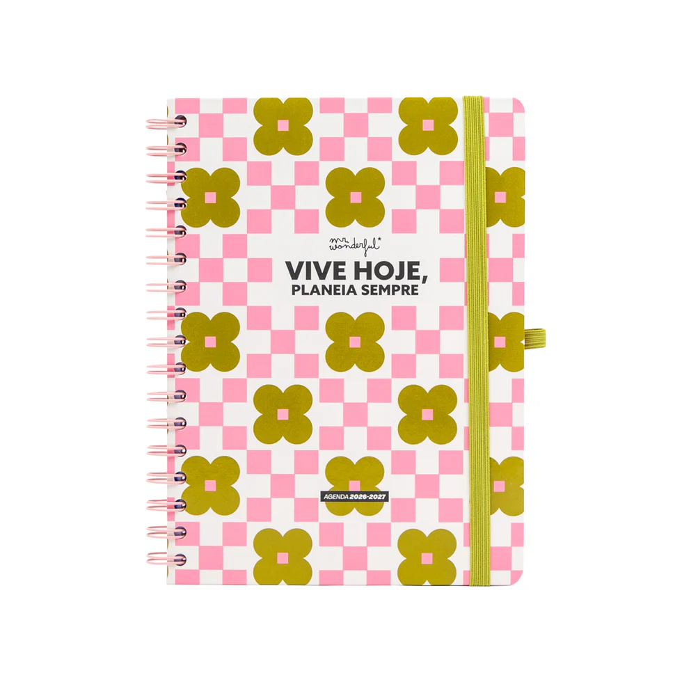Agenda Mr. Wonderful 2026-27 Semanal - Vive hoje, planeia sempre