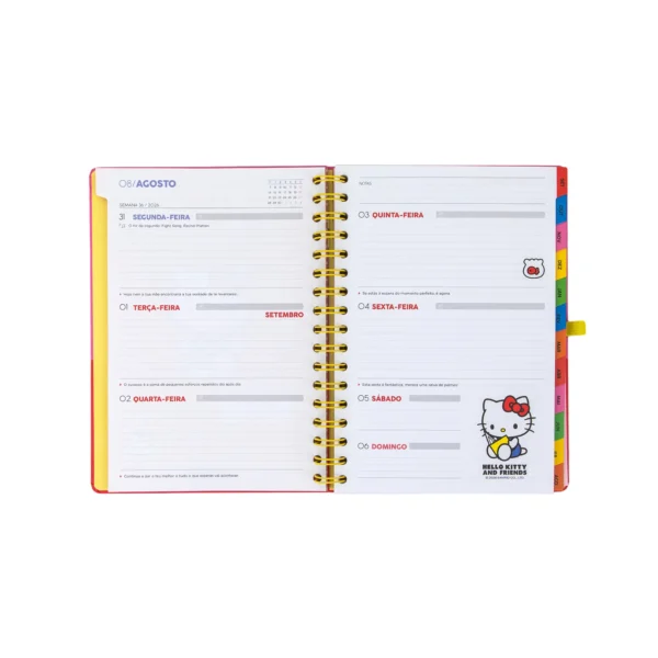 mrw-8445641079732-HK_ptg_08 Agenda 2026-27 Hello Kitty & Friends x Mr. Wonderful Semanal - Somos a melhor equipa