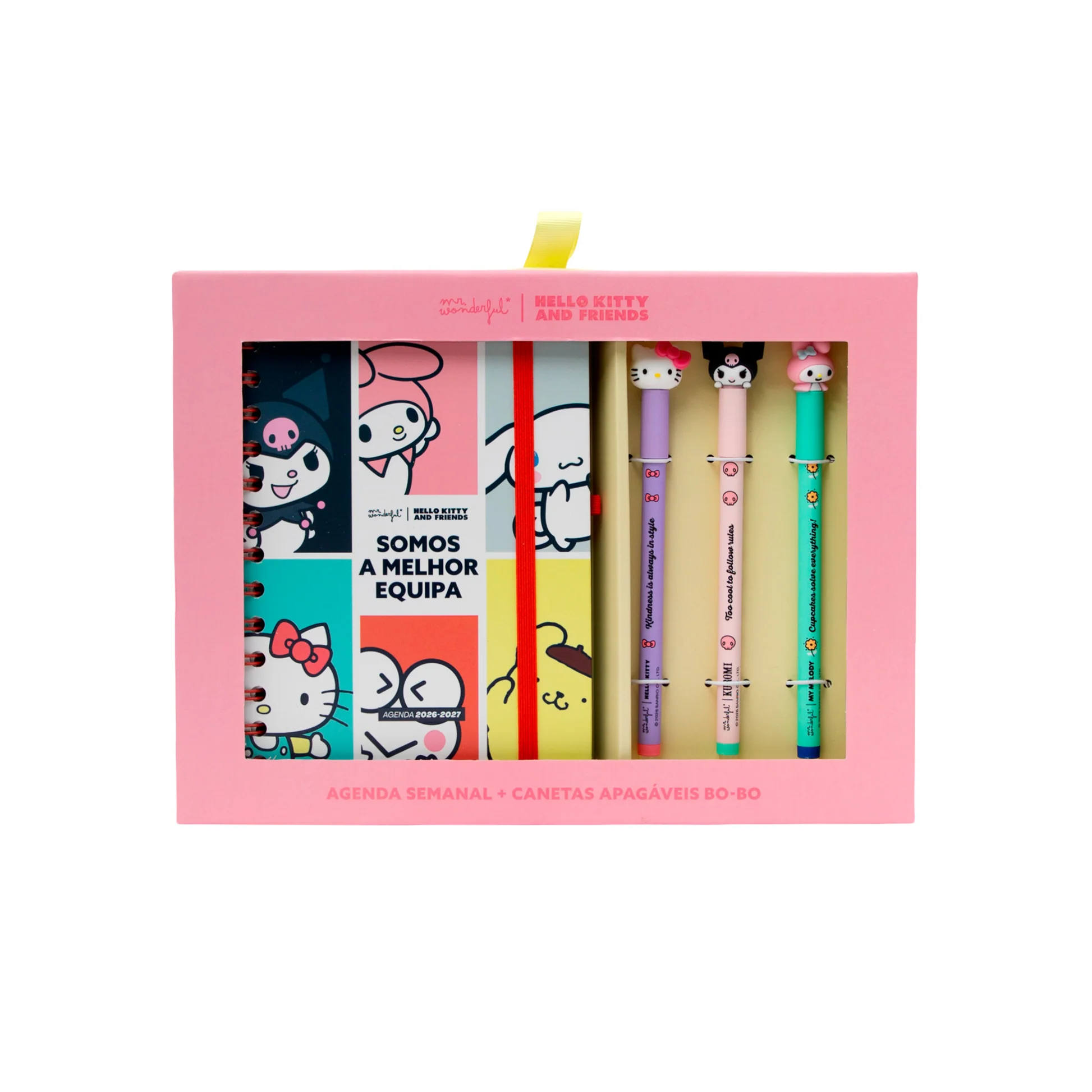 mrw-8445641079770-agenda-2026-27-pequena-hello-kitty-and-friends-semanal-3-bo-bo-somos-a-melhor-equipa_ptg_01 Agenda 26-27 Semanal - Manual para um ano brilhante