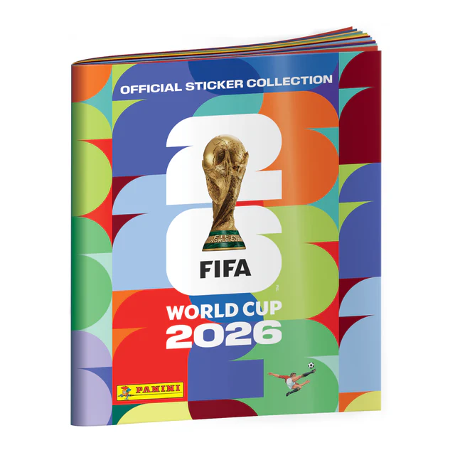 FIFA World Cup 2026 Coleção oficial CADERNETA capa mole