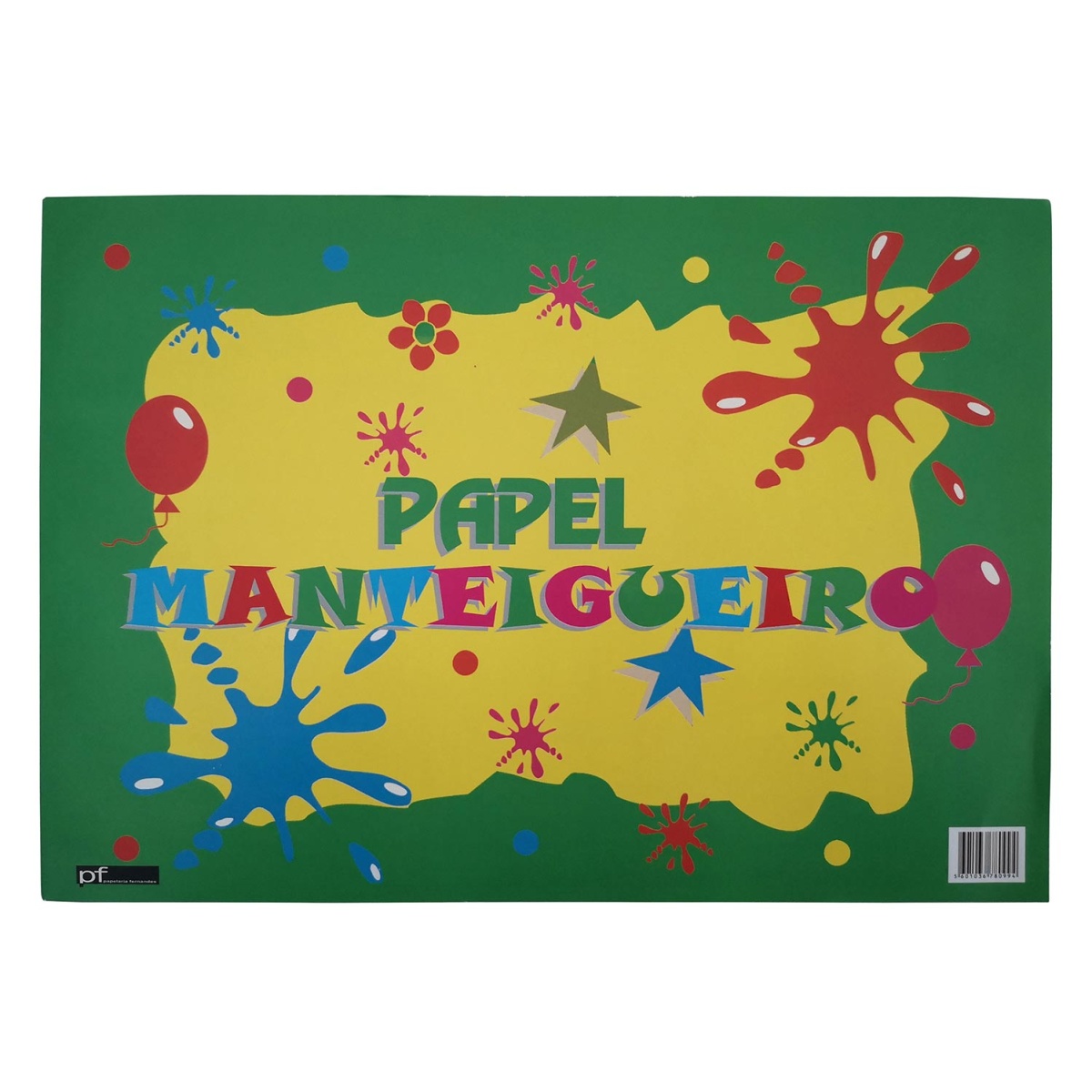 P140860 Bloco de papel manteigueiro A4 PF - 24 folhas