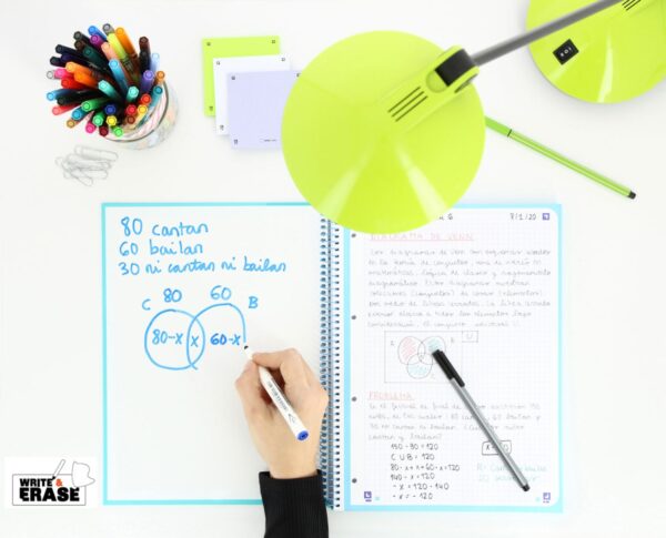 Caderno A4 capa dura espiral Oxford Live & Go Europeanbook 1 pautado 80 folhas 90g cores pastel sortido