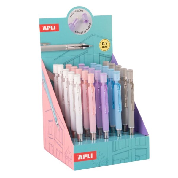 Lapiseira Apli Agita 0,7mm sortido