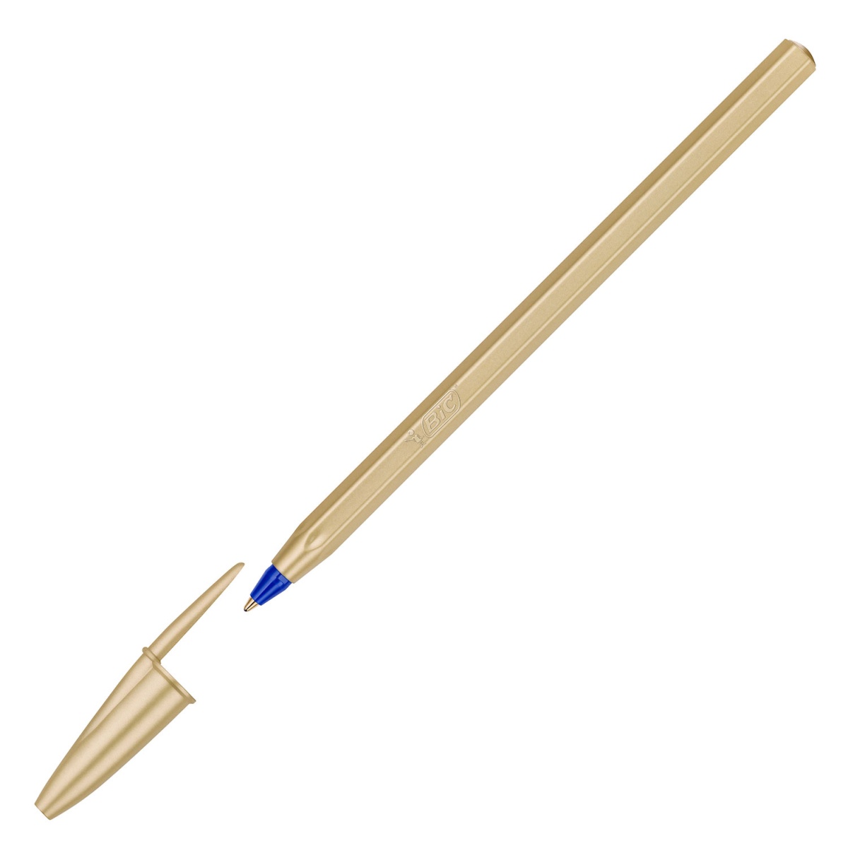 P197405 Esferográfica BIC Cristal Glace 1 mm dourado