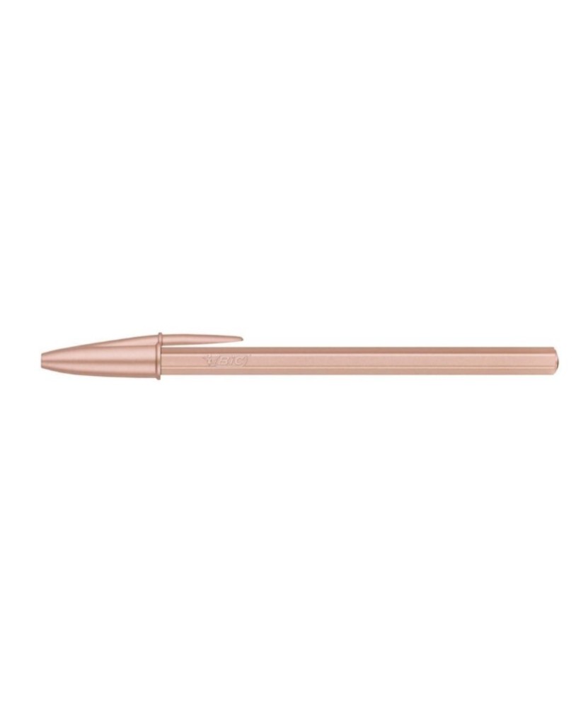 esferografica-bic-cristal-glace-1-mm-cobre Esferográfica BIC Cristal Glace 1 mm cobre